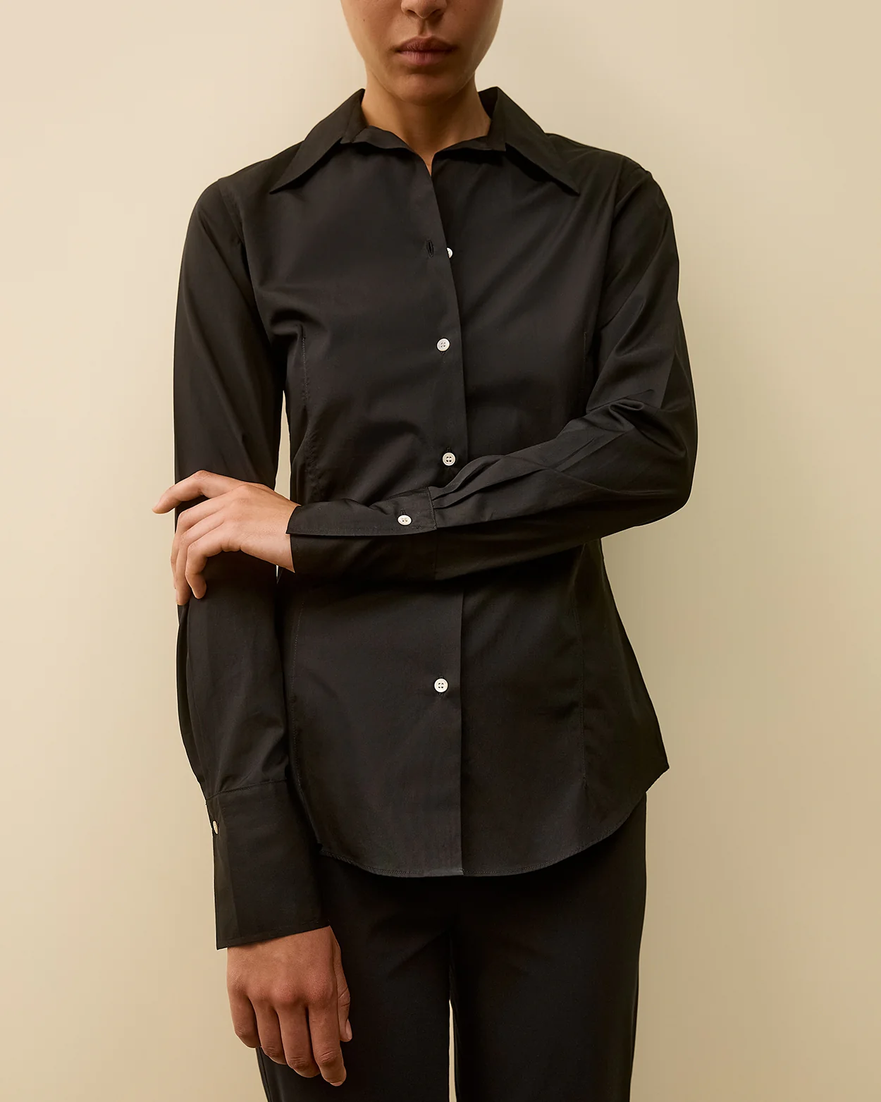GIULIA SHIRT | Black - Image 4