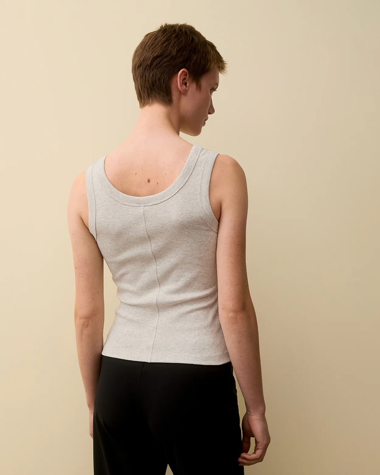 HILLIE TANK | Heather Grey - Image 3