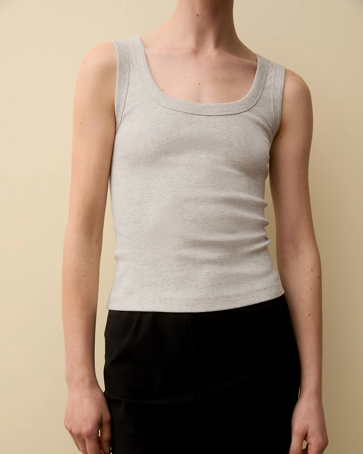 HILLIE TANK | Heather Grey - Image 4
