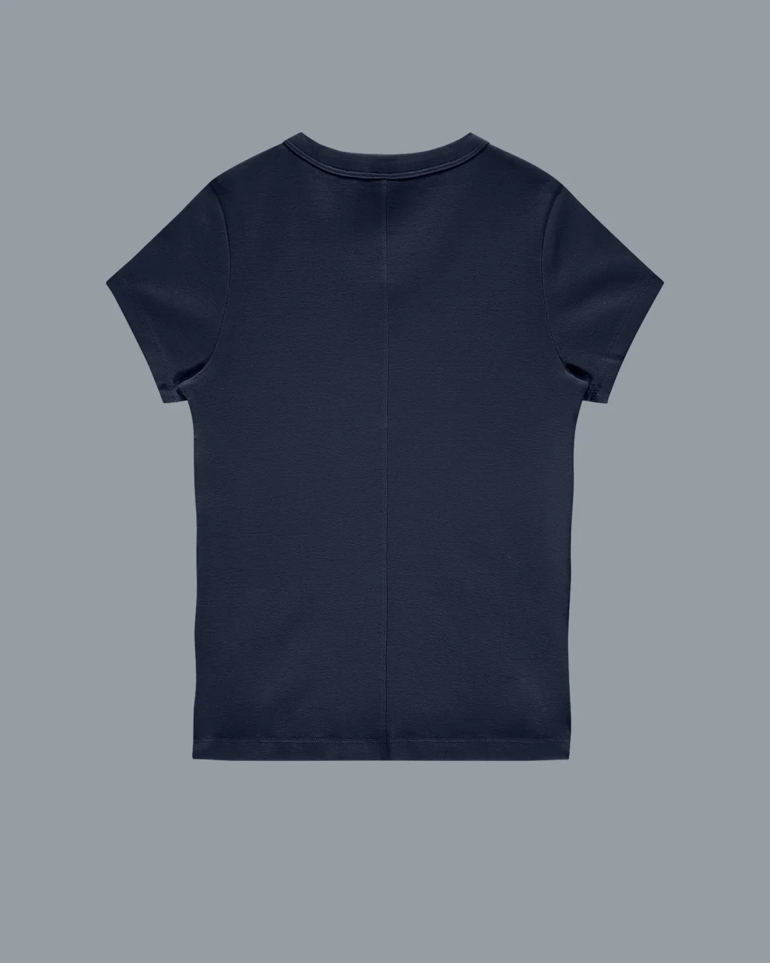 JILL BABY TEE | Navy - Image 6