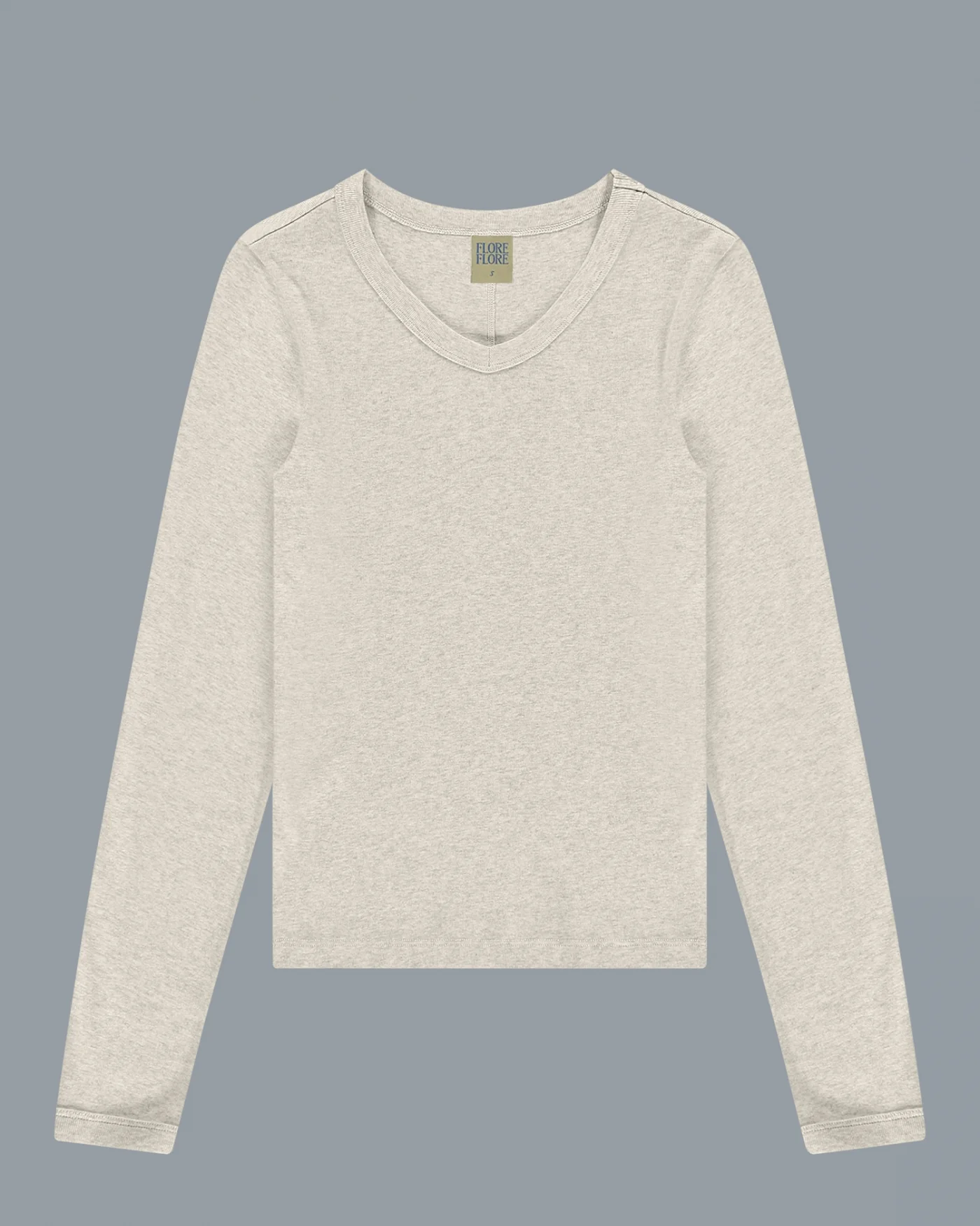 JILL LONGSLEEVE | Heather Grey - Image 5