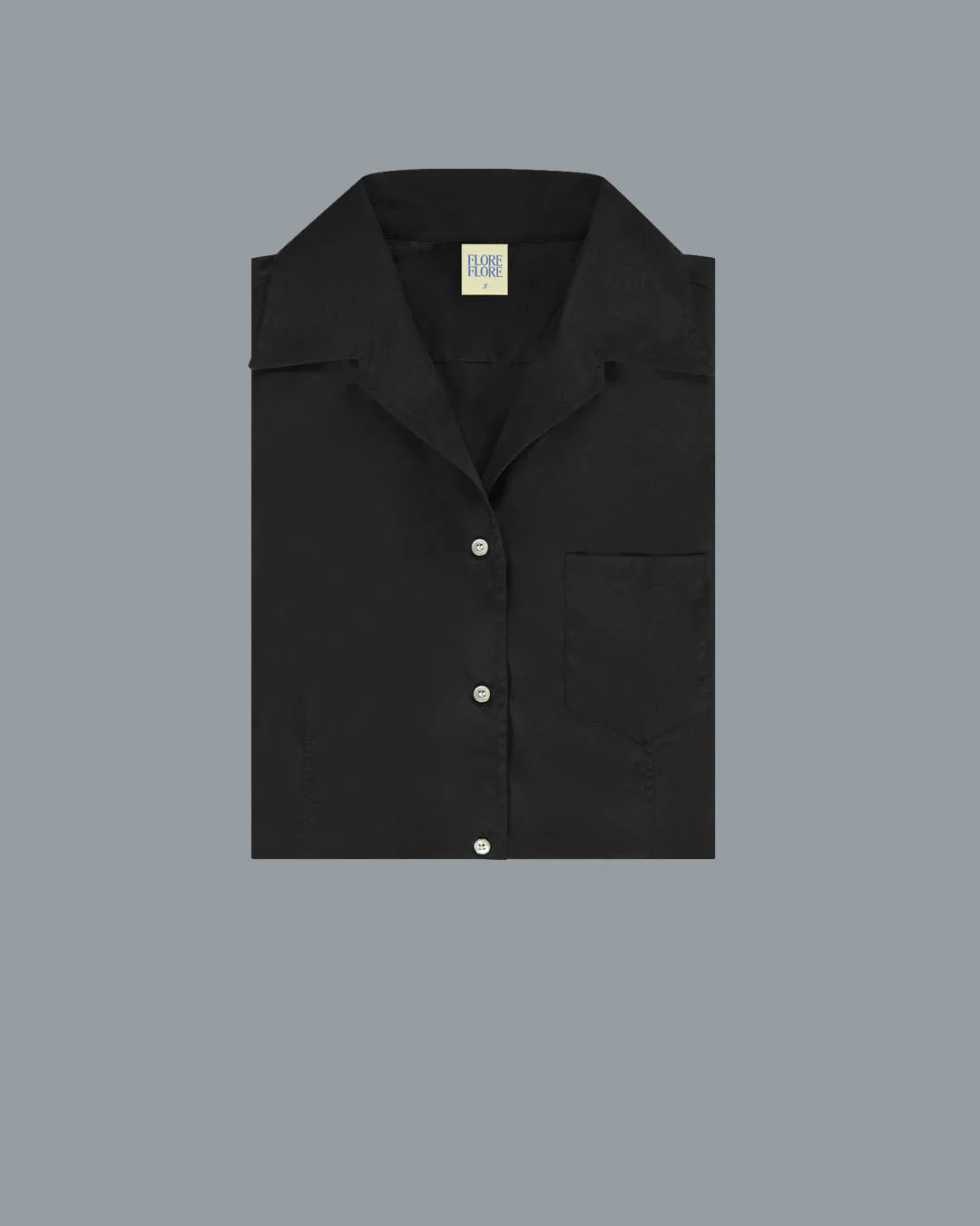 ROSIE SLEEVELESS SHIRT | Black - Image 7