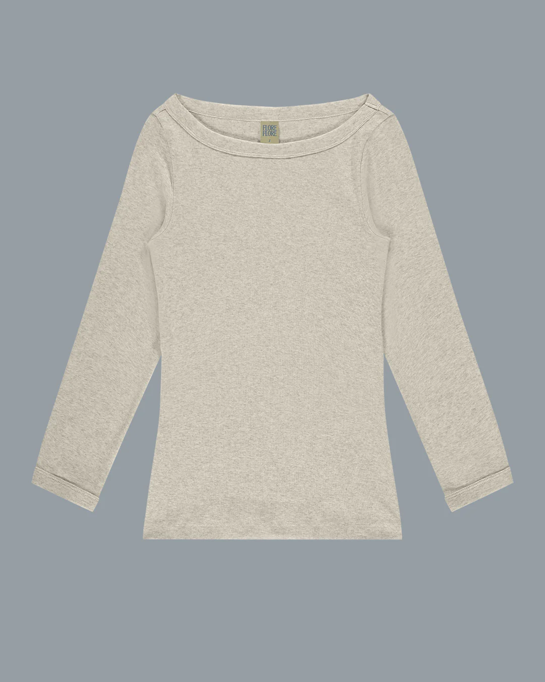 STEFFI TEE | Heather Grey - Image 5