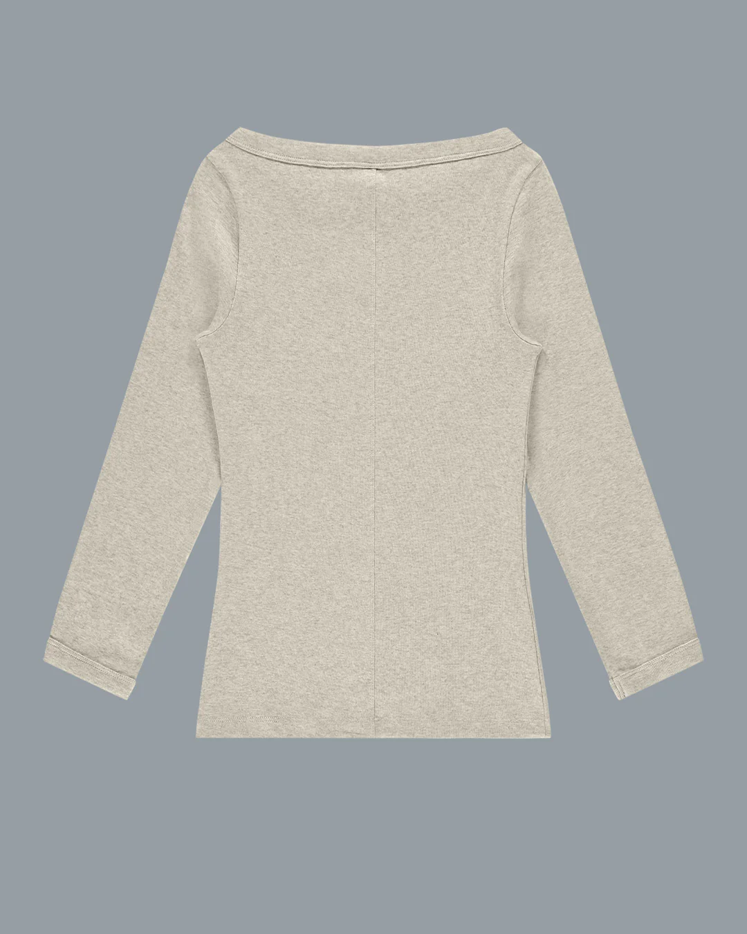 STEFFI TEE | Heather Grey - Image 6